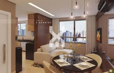 Apartamento à venda, 2 quartos, 1 suíte, 2 vagas, lourdes - belo horizonte/mg