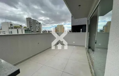 Cobertura à venda, 1 quarto, 1 suíte, 2 vagas, lourdes - belo horizonte/mg