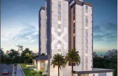 Apartamento à venda, 2 quartos, 1 suíte, 1 vaga, santa branca - belo horizonte/mg