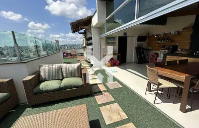 Cobertura à venda, 3 quartos, 1 suíte, 1 vaga, ipiranga - belo horizonte/mg