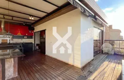 Cobertura à venda, 3 quartos, 1 suíte, 2 vagas, gutierrez - belo horizonte/mg