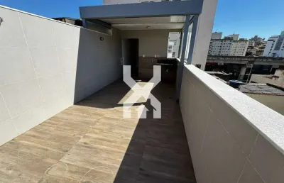 Cobertura à venda, 1 quarto, 2 vagas, floresta - belo horizonte/mg