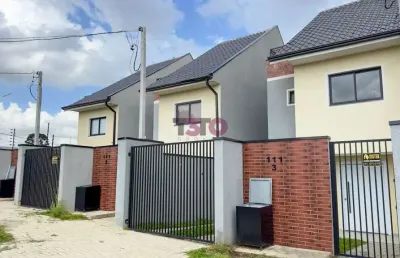 Casa com 3 quartos à venda na rua madre leopoldina de santa tereza, 111, xaxim, curitiba por r$ 630.000
