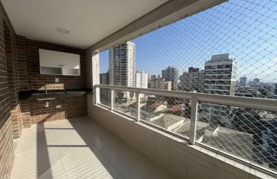 Apartamento para venda em praia grande, canto do forte, 2 dormitórios, 1 suíte, 2 banheiros, 1 vaga