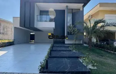 Casa a venda com 4 suítes - sistema alexa na iluminação - condomínio reserva santa anna