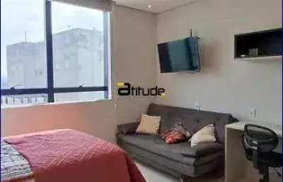 Flat com 1 quarto à venda na Avenida Trindade, Bethaville I, Barueri