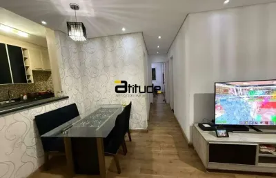 Apartamento mobiliado para venda no condomínio alphaview - 3 dormitórios - 68m²- 2 vagas de garagem - barueri