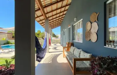 Casa em condomínio fechado com 4 quartos à venda na Praia de Guaratiba, Prado 