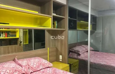 Excelente apartamento studio para locação semi-mobiliado no tatuapé