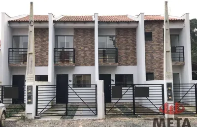 Casa com 2 dormitórios à venda, 58 m² por r$ 265.000,00 - itinga - araquari/sc