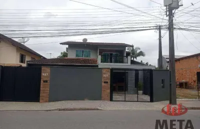 Casa com 6 dormitórios à venda, 117 m² por r$ 840.000,00 - petrópolis - joinville/sc
