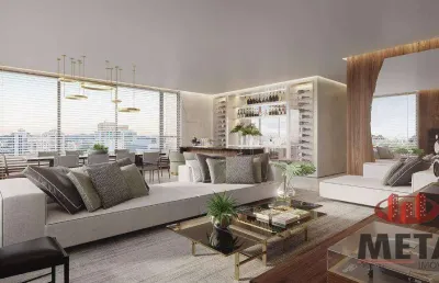 Apartamento com 3 dormitórios à venda, 182 m² por r$ 2.568.540,00 - centro - joinville/sc