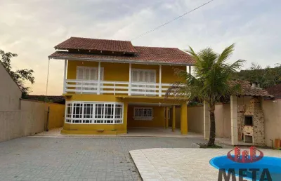Casa com 4 dormitórios à venda, 230 m² por r$ 850.000,00 - nova brasília - joinville/sc