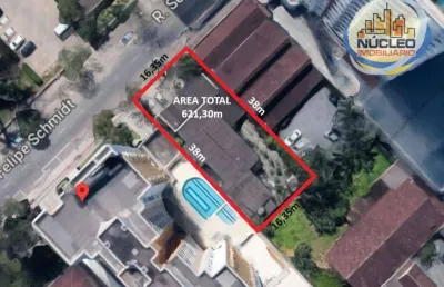 Terreno à venda, 621 m² por r$ 1.900.000,00 - centro - joinville/sc