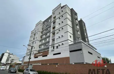 Apartamento com 3 dormitórios para alugar, 92 m² por r$ 3.405,00/mês - bom retiro - joinville/sc