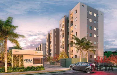 Apartamento com 2 dormitórios à venda, 46 m² por r$ 380.445,34 - costa e silva - joinville/sc