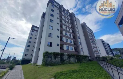 Apartamento com 2 dormitórios à venda, 63 m² por r$ 385.000 - saguaçu - joinville/sc