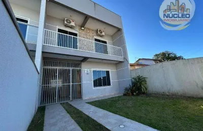 Sobrado com 2 dormitórios à venda, por r$ 700.000 - sao josé - itapoá/santa catarina