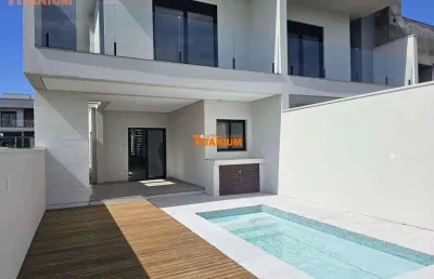 Casa nova com 3 suítes à venda em estância velha/rs