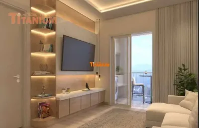 Apartamento 2 dormitórios sendo uma suíte, sacada com churrasqueira, andar alto, à venda em novo hamburgo.