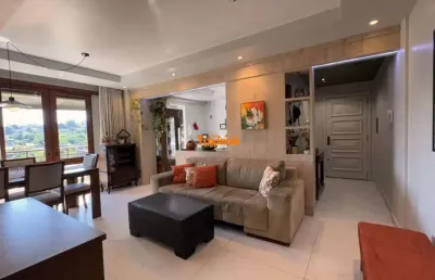 Apartamento semi mobiliado à venda em novo hamburgo, rio branco