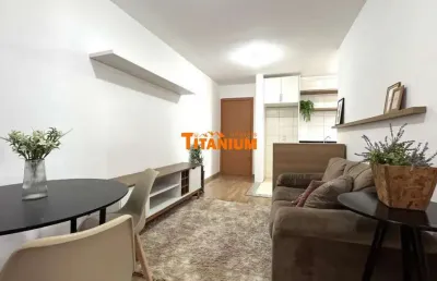 Apartamento com 2 dormitórios, praticamente todo mobiliado, sacada com churrasqueira, garagem, prédio com elevador, ótima localização à venda no bairro vila rosa, novo hamburgo