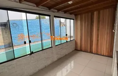 Casa para aluguel com  pátio compartilhado , em canudos, novo hamburgo - churrasqueira, piscina e garagem coberta