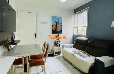 Apartamento com 2 dormitórios semi mobiliado no bairro canudos - novo hamburgo