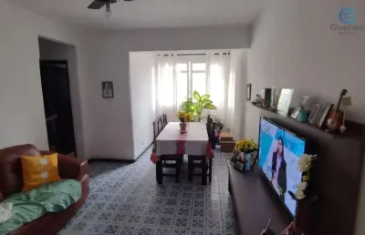 Vendo apartamento com 02 dormitórios e dep. de serviço na aparecida em santos