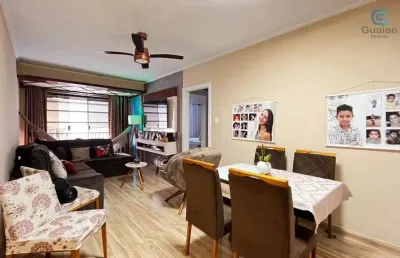 Vendo lindo apartamento de 03 dormitórios e garagem fechada na ponta da praia em santos
