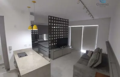 Alugo lindo apartamento studio, mobiliado, 01 dormitório, pompéia, santos