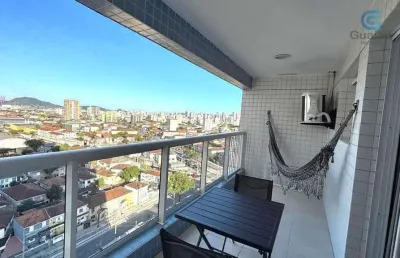 Vendo lindo apartamento no residencial pátio 21, 01 dormitório, 01 vaga demarcada, lazer completo na cobertura, boqueirão, santos.