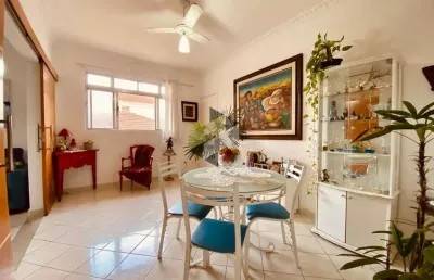 Apartamento para venda em santos, embaré, 2 dormitórios, 2 banheiros, 1 vaga