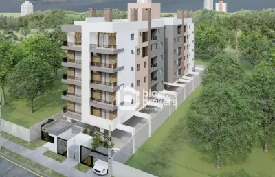 Apartamento à venda, 88 m² por r$ 575.000,00 - centro - pinhais/pr