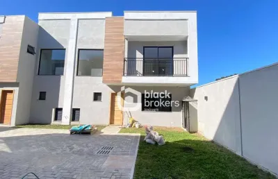 Sobrado condomínio fechado  3 quartos à venda, 114 m² por r$ 689.000,00 - boqueirão - curitiba/pr