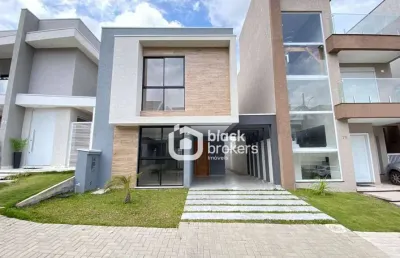 Sobrado condomínio fechado 3 quartos à venda, 123 m² por r$ 810.000 - umbará - curitiba/pr