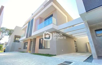 Sobrado com 3 dormitórios à venda, 156 m² por r$ 1.120.000,00 - água verde - curitiba/pr