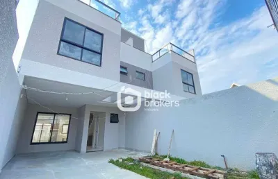 Sobrado com 4 dormitórios à venda, 155 m² por r$ 930.000,00 - boqueirão - curitiba/pr