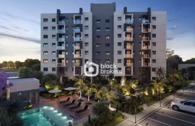 Apartamento 2 quartos sendo 1 suíte à venda, 51 m² por r$ 515.911 - hauer - curitiba/pr
