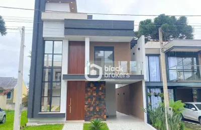 Sobrado com 4 dormitórios à venda, 206 m² por r$ 1.600.000,00 - umbará - curitiba/pr
