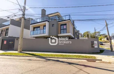 Sobrado de esquina 3 quartos amplo terreno à venda, 128 m² por r$ 1.081.000 - pilarzinho - curitiba/pr