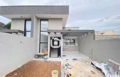 Casa térrea 3 quartos, quintal à venda, 113 m² por r$ 680.000 - boneca do iguaçu - são josé dos pinhais/pr