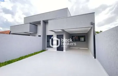 Casa térrea 3 quartos amplo terreno à venda, 95 m² por r$ 780.000 - boneca do iguaçu - são josé dos pinhais/pr