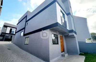Maravilhoso sobrado em condomínio fechado, com terraço espaçoso no alto boqueirão,curitiba- pr