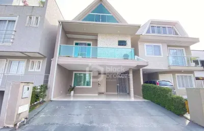 Sobrado mobiliado 4 quartos, 196 m² á venda por r$ 1.295.000 - boqueirão - curitiba/pr