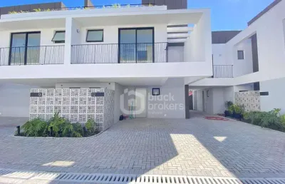 Sobrado mobiliado alto padrão 3, 192 m² á venda por r$ 1.989.600 - guabirotuba - curitiba/pr