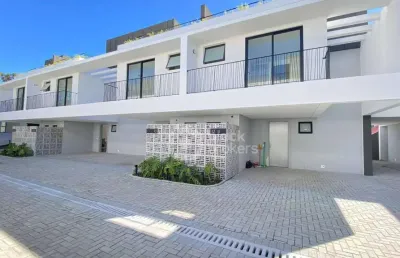 Sobrado novo alto padrão 3 suítes, 144 m² à venda por r$ 1.267.800 - guabirotuba - curitiba/pr