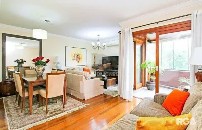 Apartamento de 110m², 3 dormitórios, sacada, 2 vagas - moinhos de vento