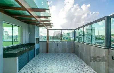 Cobertura à venda no cristo redentor com 156 m² e 3 dormitórios/quartos disponíveis