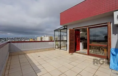 Cobertura de 3 dormitórios à venda no bairro santo antônio com 164 m² de área útil